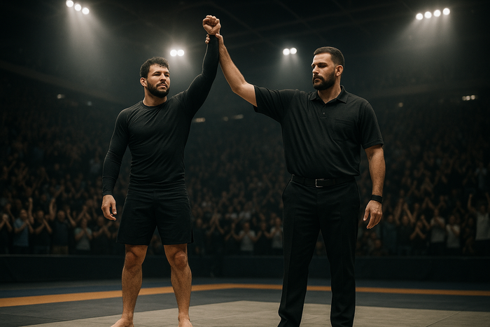 A gold medal moment at the ADCC World Championship