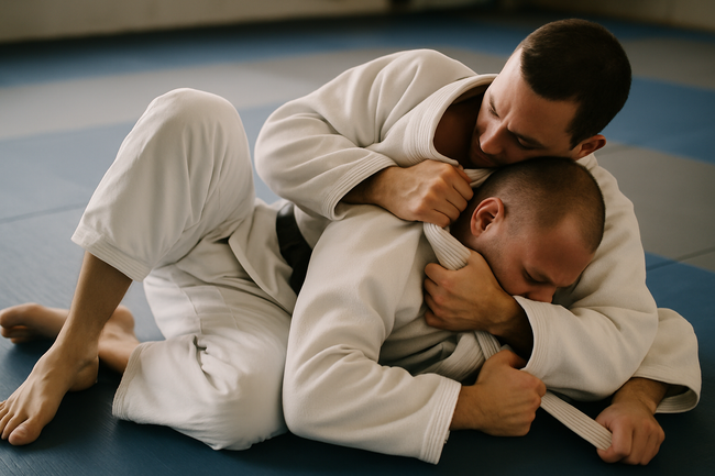 Bow And Arrow Choke In Brazilian Jiu Jitsu | Forca Method