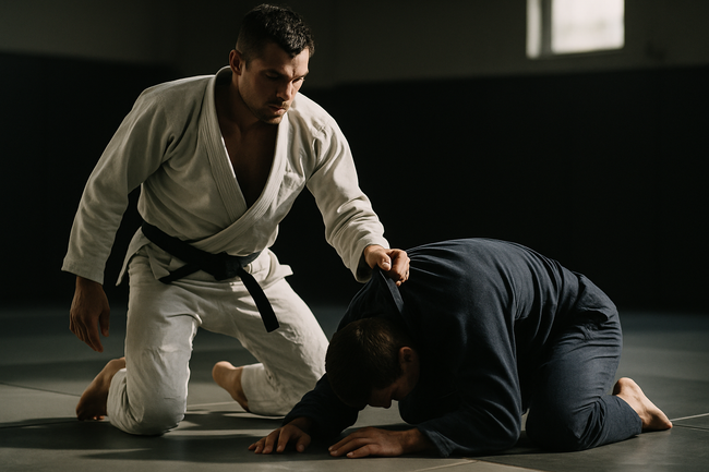 Clock Choke In Brazilian Jiu Jitsu | Forca Method