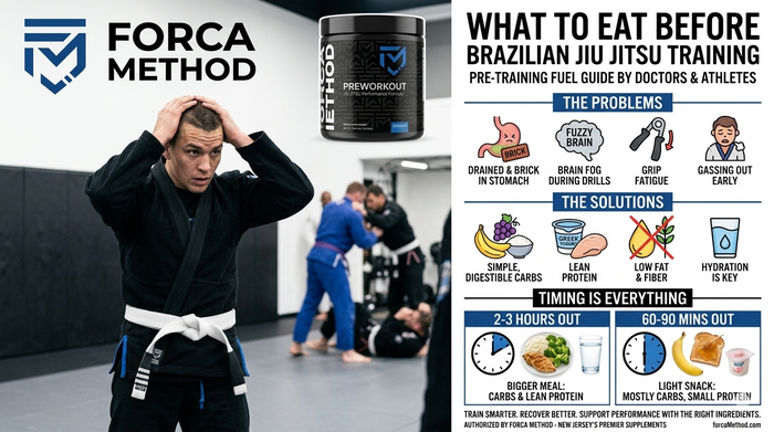What To Eat Before Brazilian Jiu Jitsu Training | Forca Method