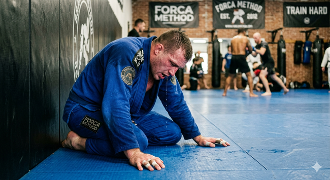 How Sweat Loss Affects Brazilian Jiu Jitsu Performance | Forca Method