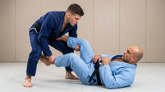 Leg Drag Pass in Brazilian Jiu Jitsu